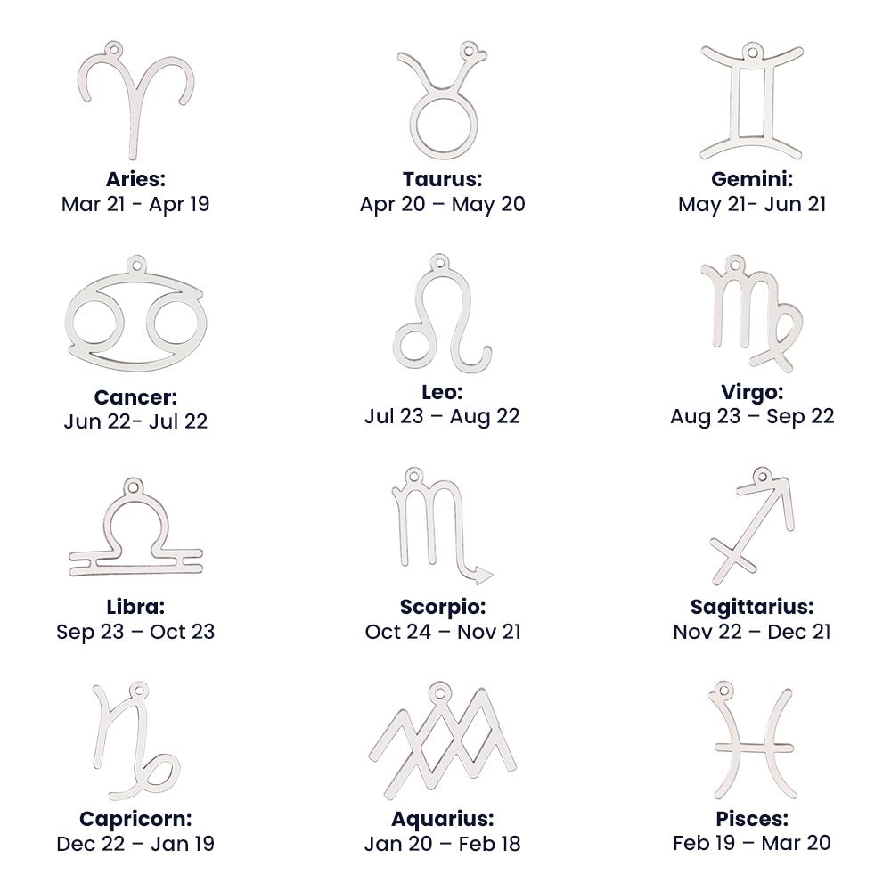 "You Are My Greatest Joy" - To My Incredible Daughter - Zodiac Symbol Necklace