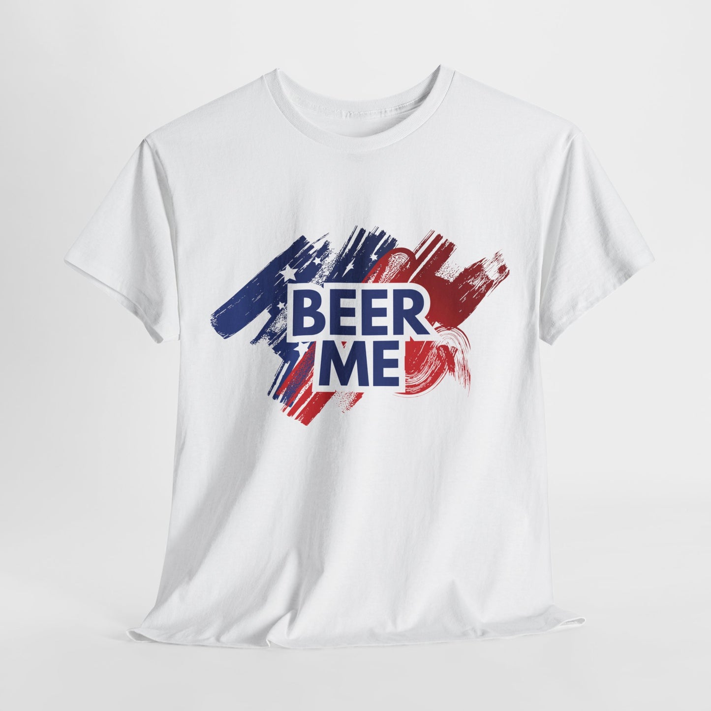 AMERICAN BEER ME - Unisex Heavy Cotton Tee