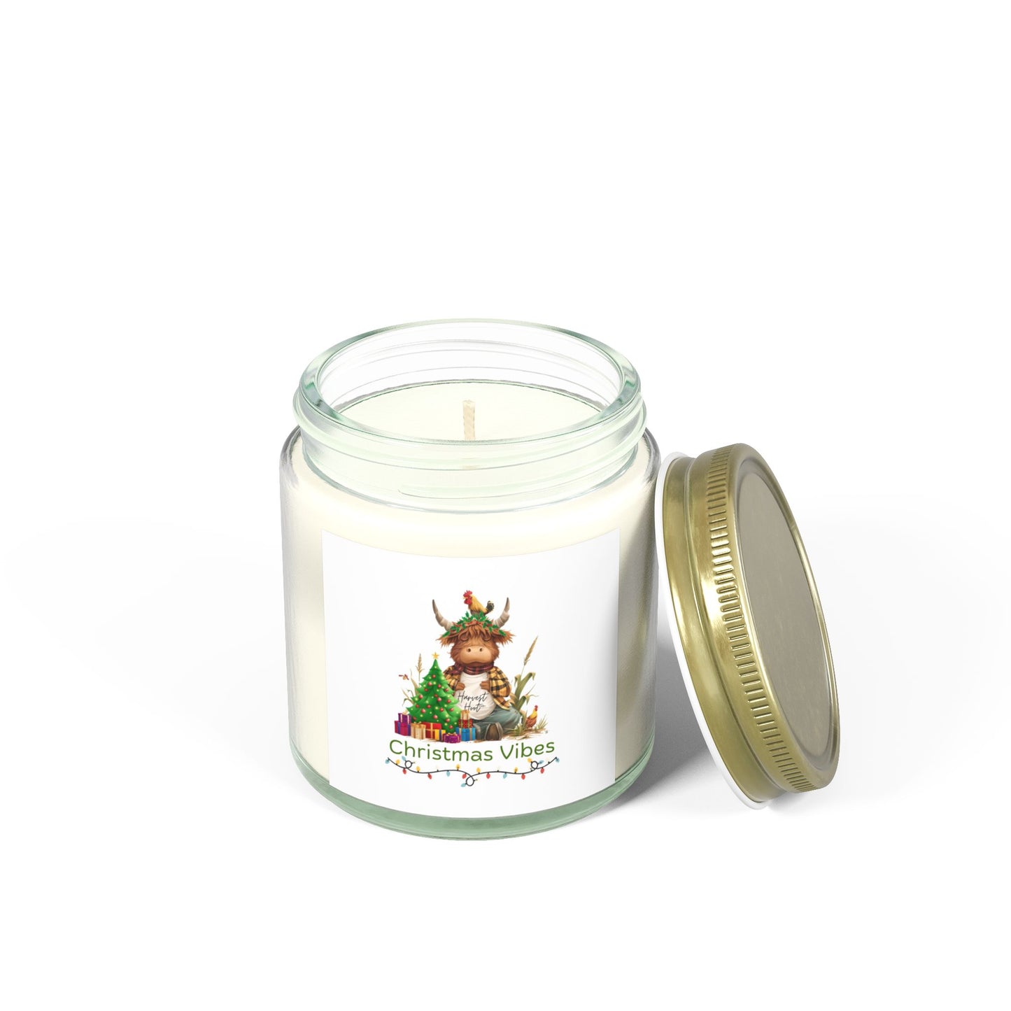 Scented Candles, Coconut Apricot Wax (4oz, 9oz)