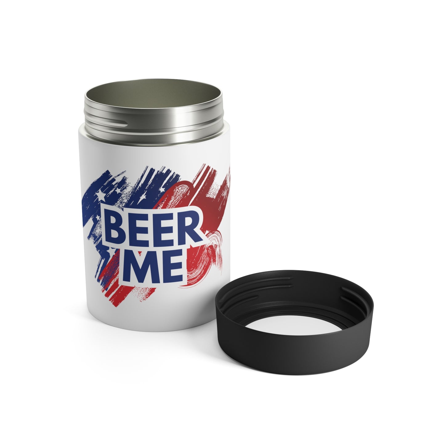 AMERICAN FLAG BEER ME - Can Holder