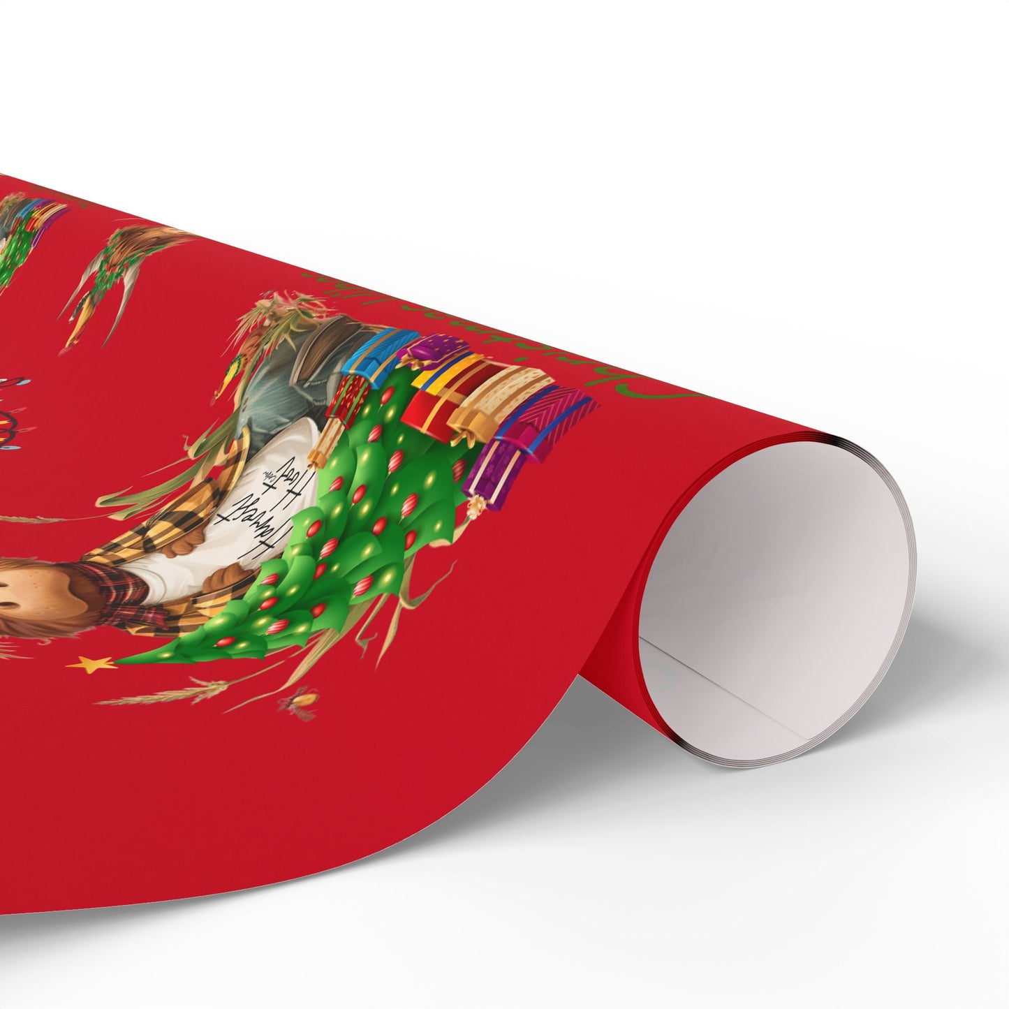 Zen's Christmas Vibes Wrapping Papers