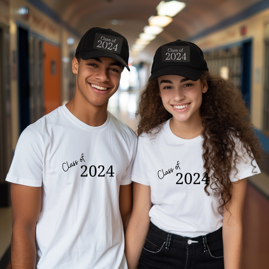 Personalized Class of 2024 - Unisex Crewneck T-shirt