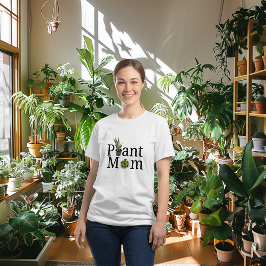 "Plant Mom" SUPER SOFT Cotton T-Shirt