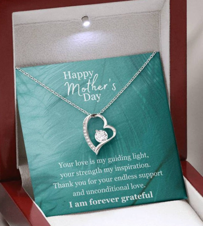 I Am Forever Grateful - Happy Mother's Day - Forever Love Necklace