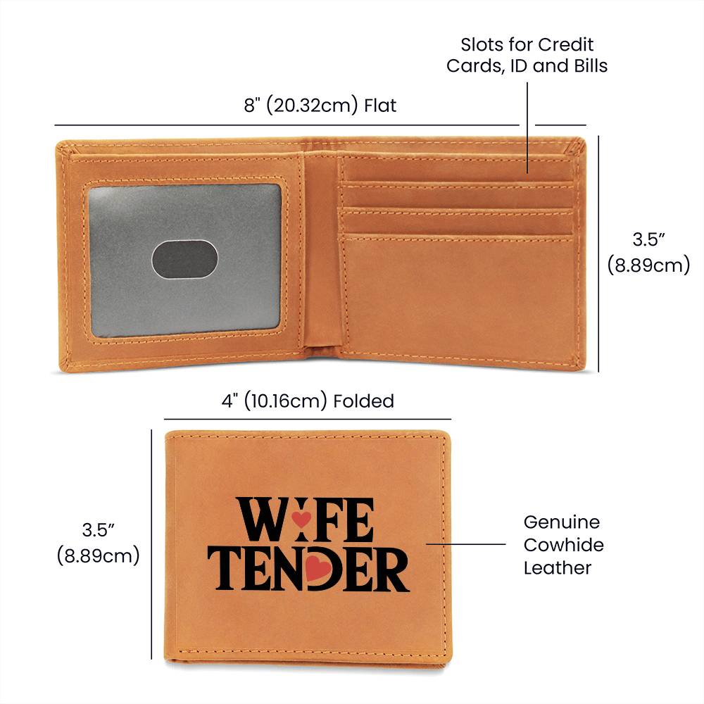 WIFE TENDER - Leather Wallet