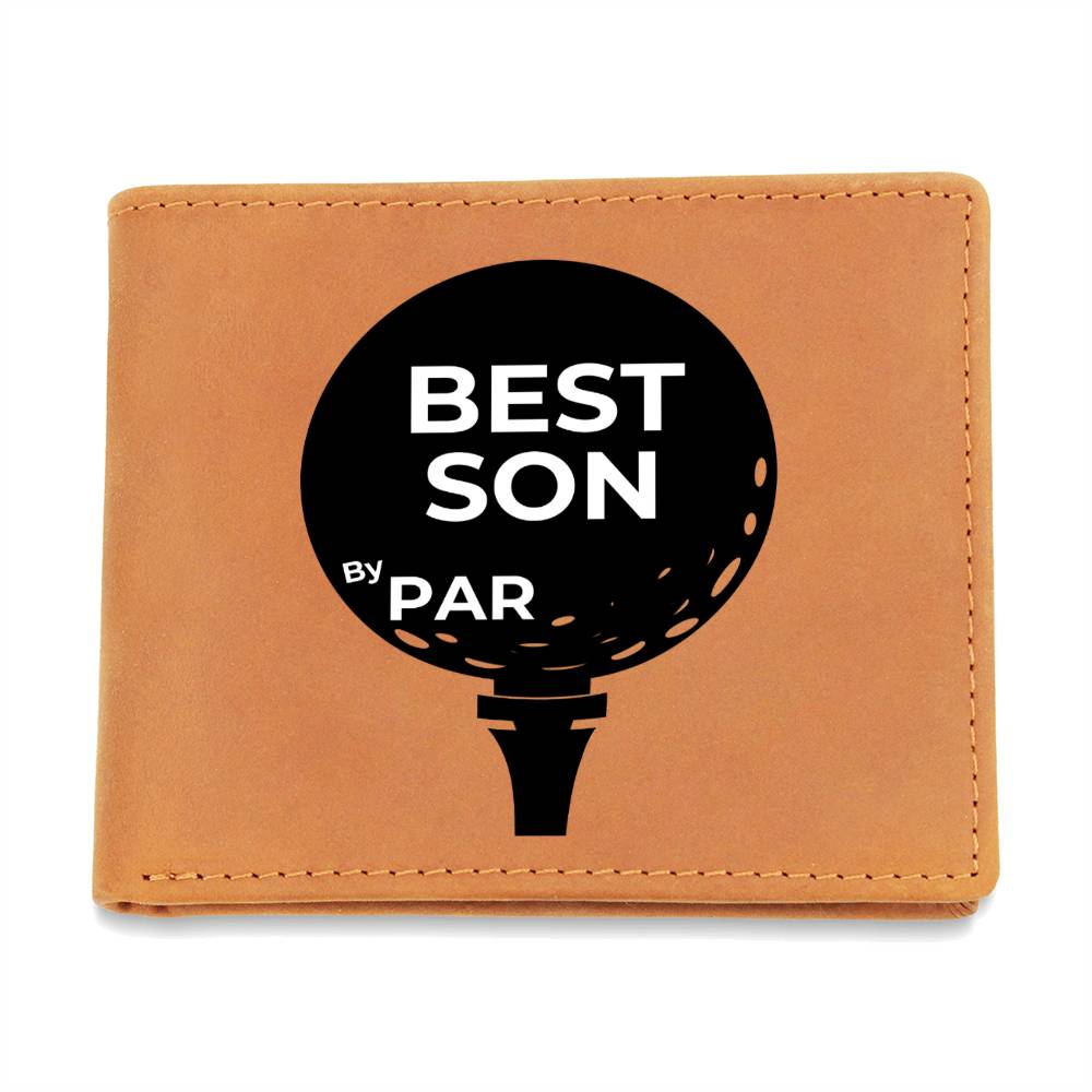 "BEST SON BY PAR" - Genuine Leather Wallet