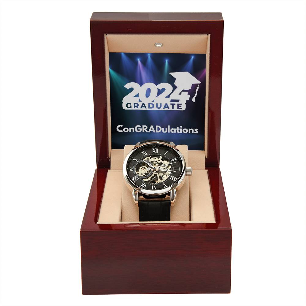 ConGRADulations Class of 2024 - Men's Openwork Watch