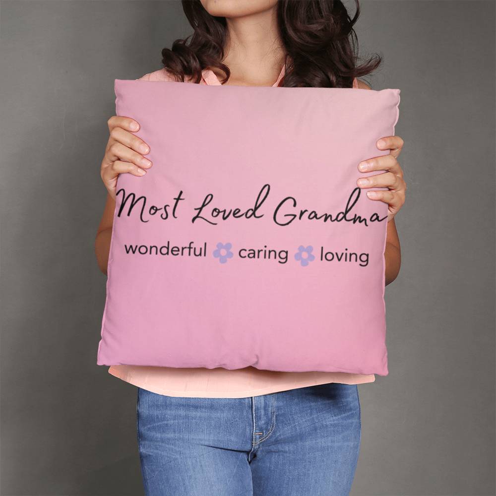 Most Loved Grandma - 20x20 Pillow