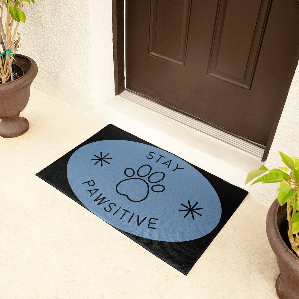 Welcome Mat - Stay Pawsitive