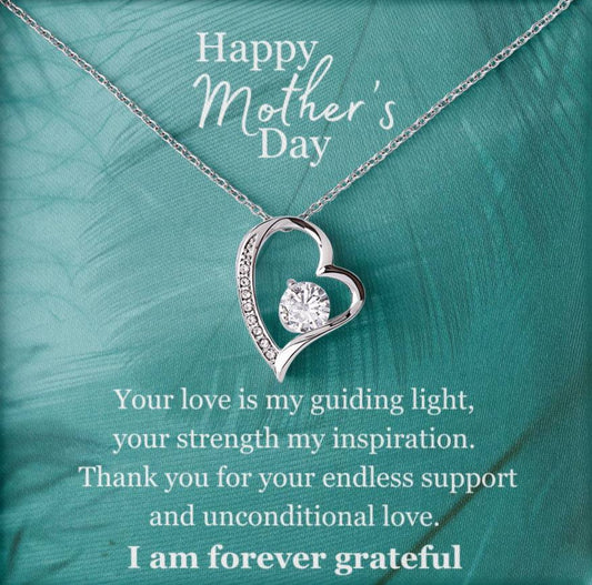 I Am Forever Grateful - Happy Mother's Day - Forever Love Necklace