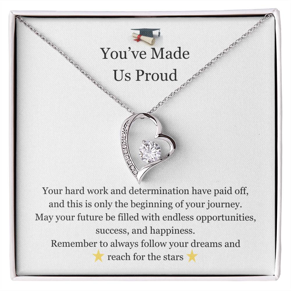 Graduate Forever Love Necklace