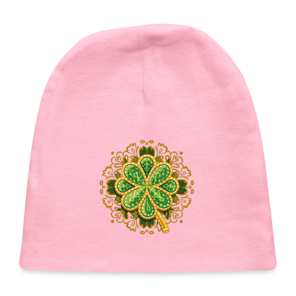 Baby Cap - Irish Clover - light pink