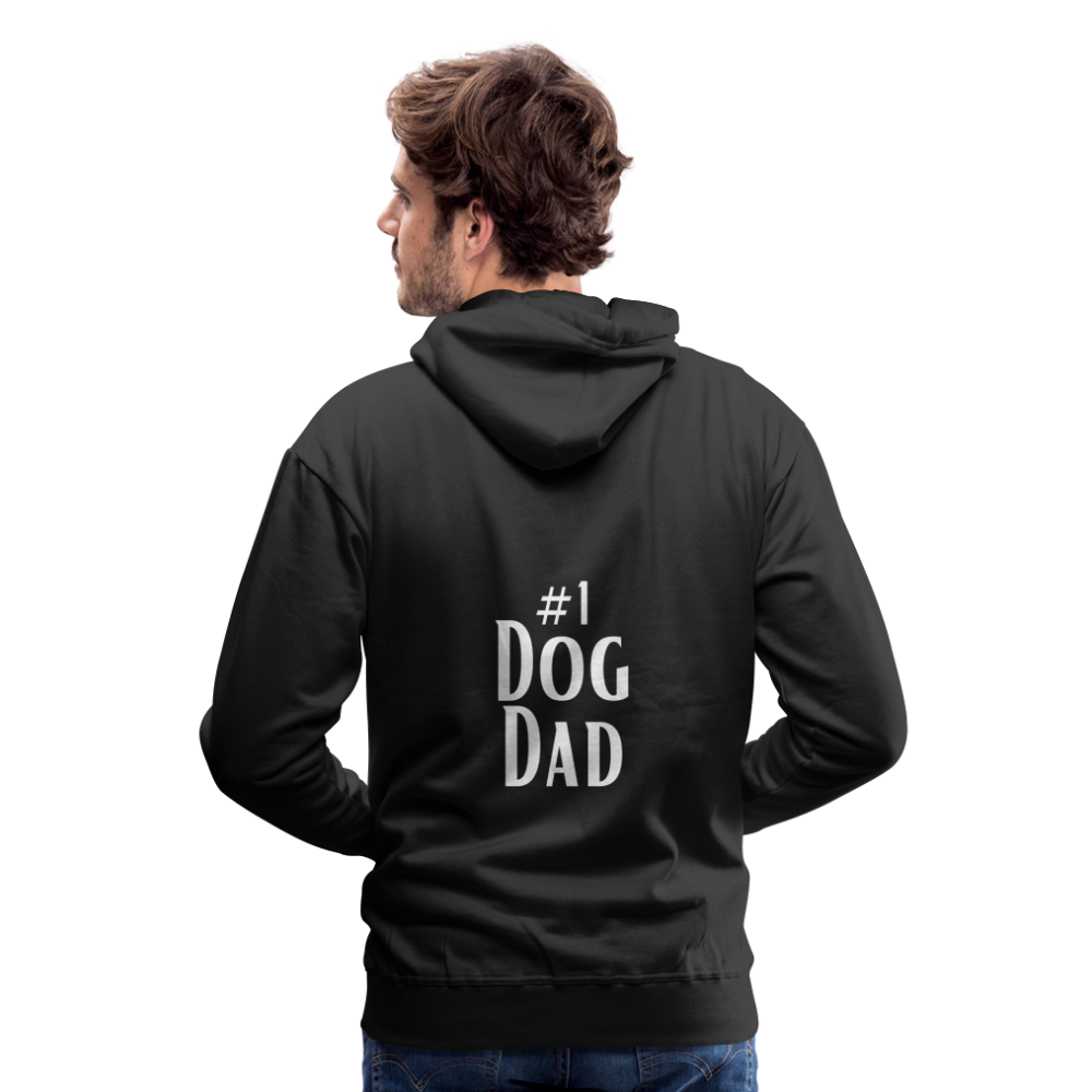 Men’s Premium Hoodie - #1 Dog Dad - black