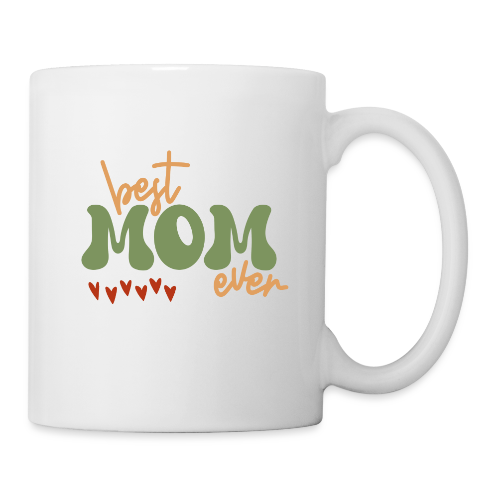 Coffee/Tea Mug - Best Mom Ever - white