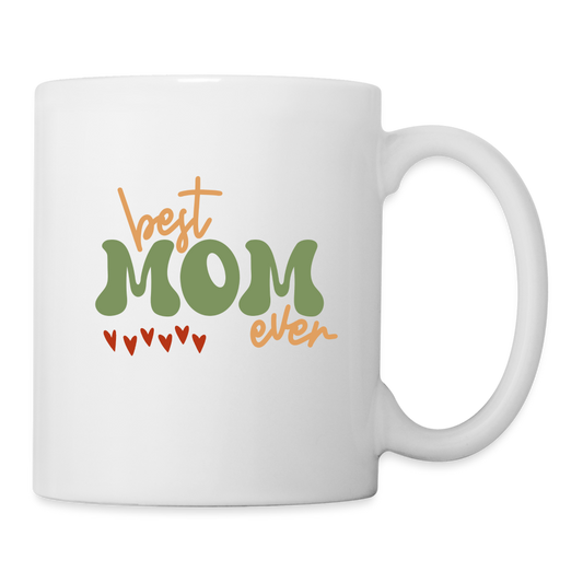 Coffee/Tea Mug - Best Mom Ever - white