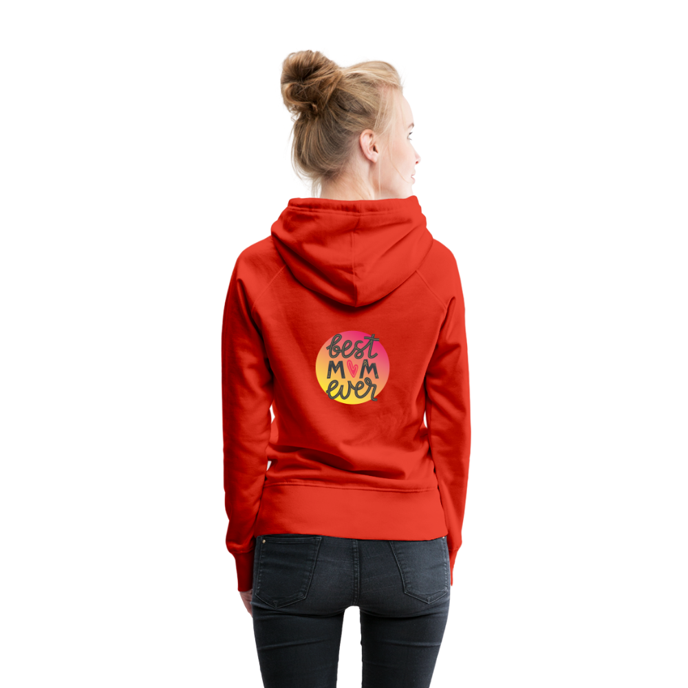 Women’s Premium Hoodie - Best Mom Ever - red