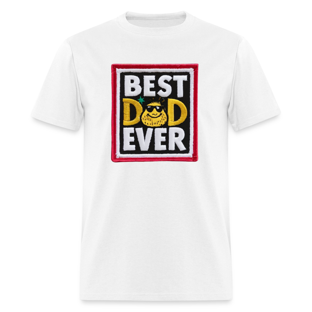 Best Dad Ever Unisex Classic T-Shirt - white