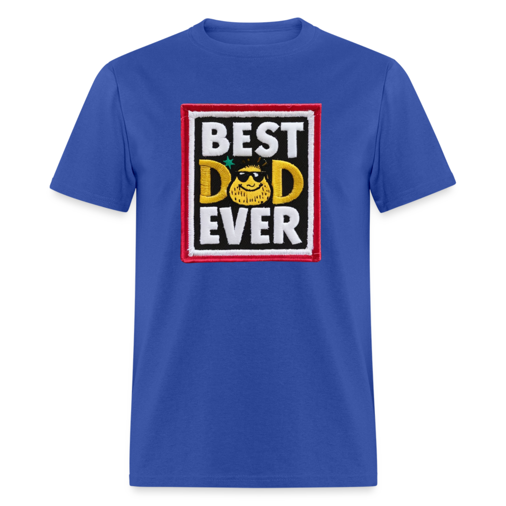 Best Dad Ever Unisex Classic T-Shirt - royal blue