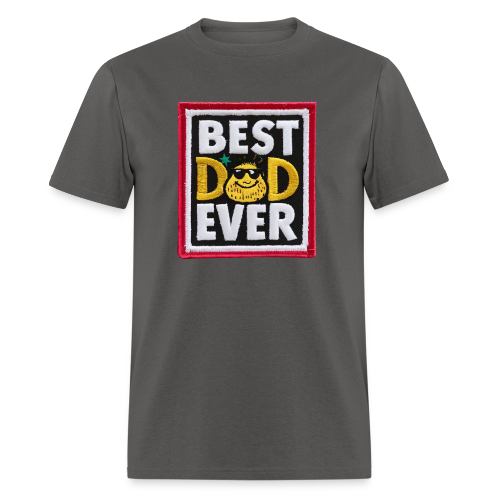 Best Dad Ever Unisex Classic T-Shirt - charcoal