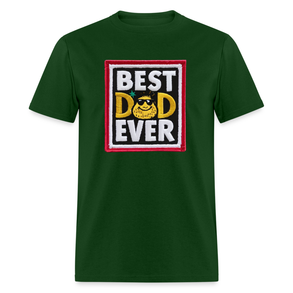 Best Dad Ever Unisex Classic T-Shirt - forest green