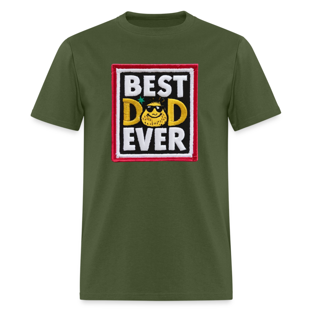 Best Dad Ever Unisex Classic T-Shirt - military green