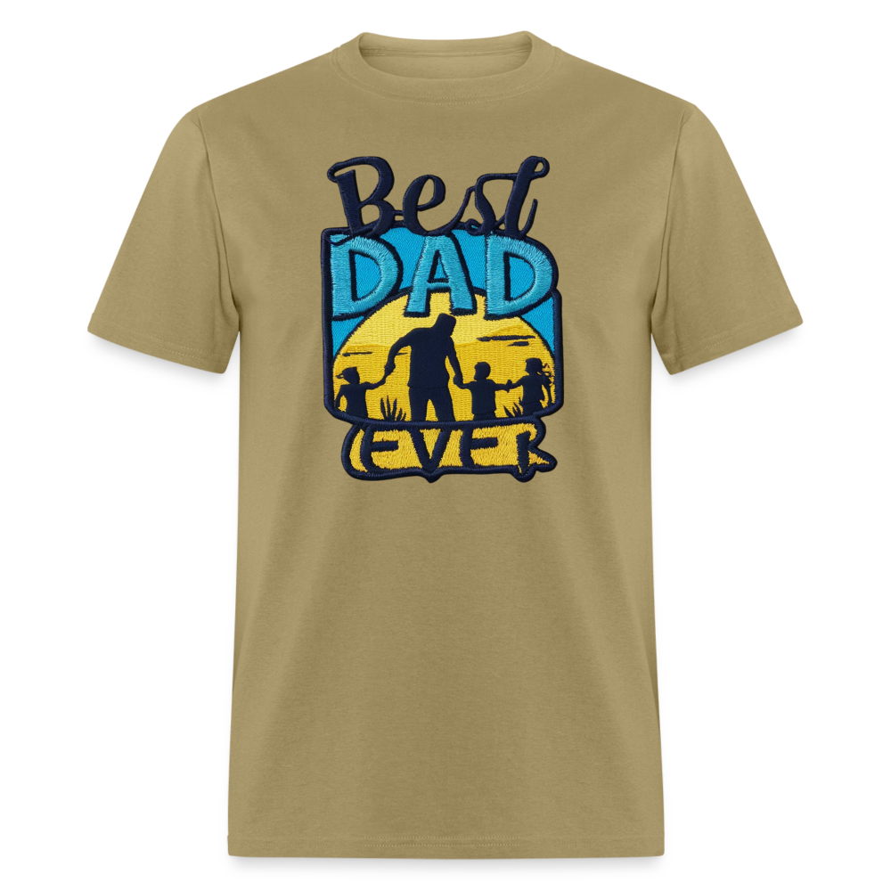 Best Dad Ever Unisex Classic T-Shirt - khaki