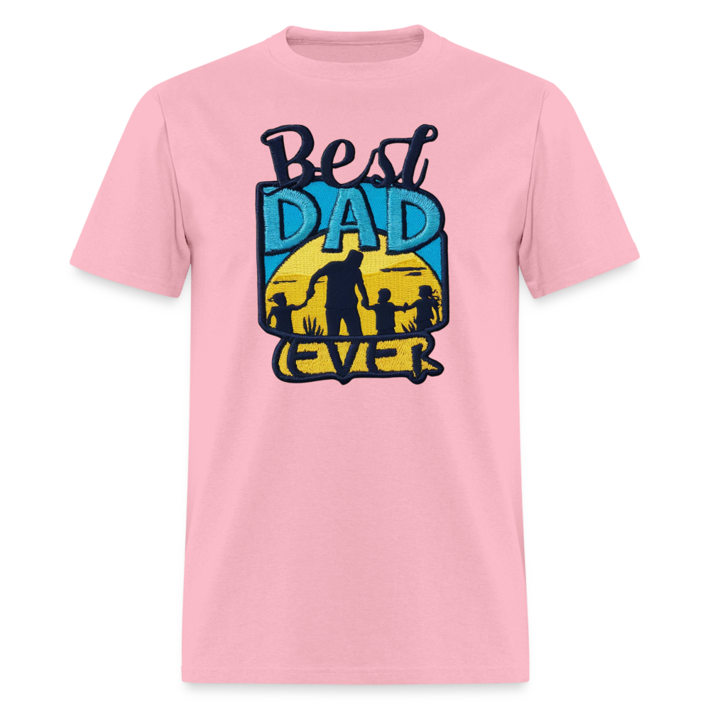 Best Dad Ever Unisex Classic T-Shirt - pink