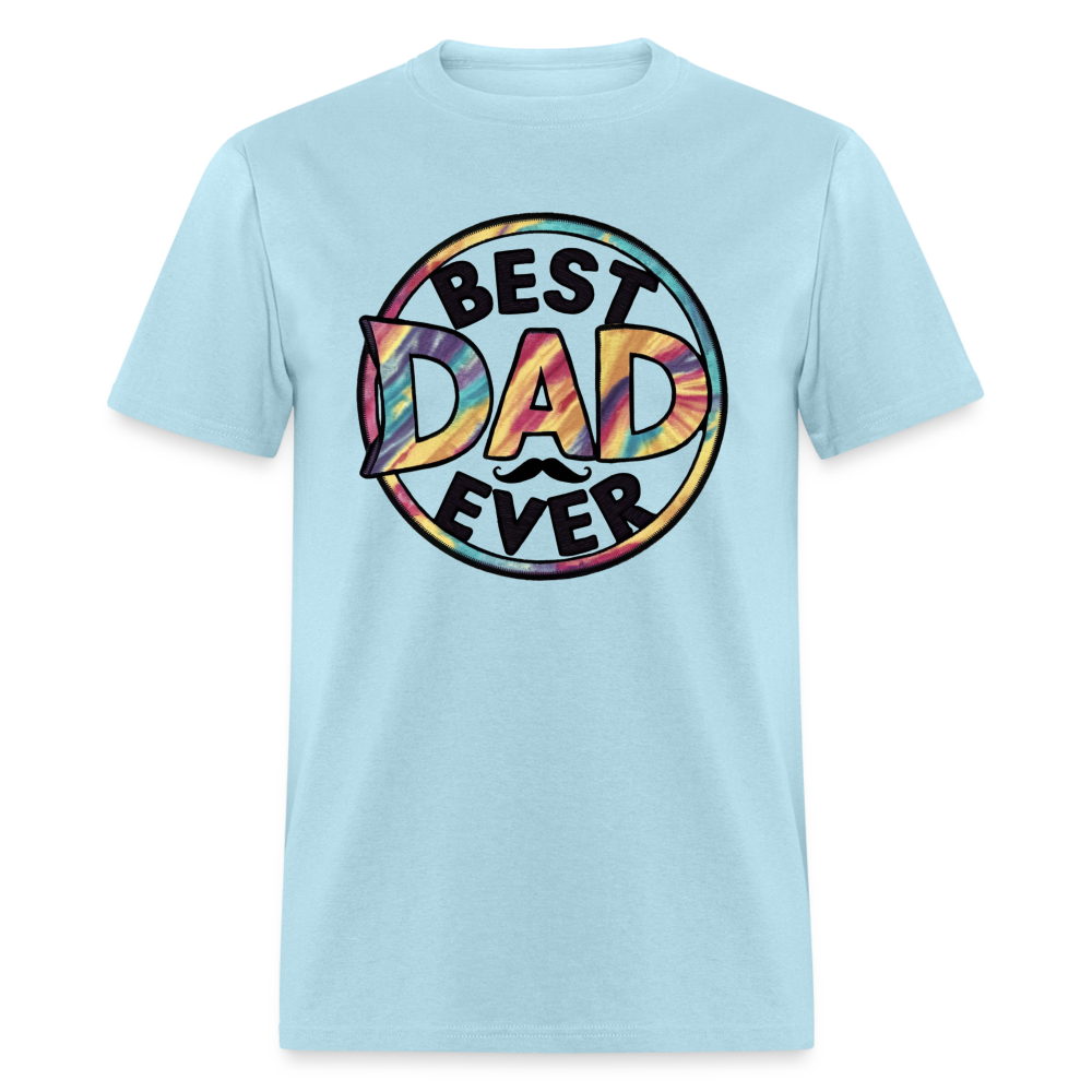 Best Dad Ever Unisex Classic T-Shirt - powder blue