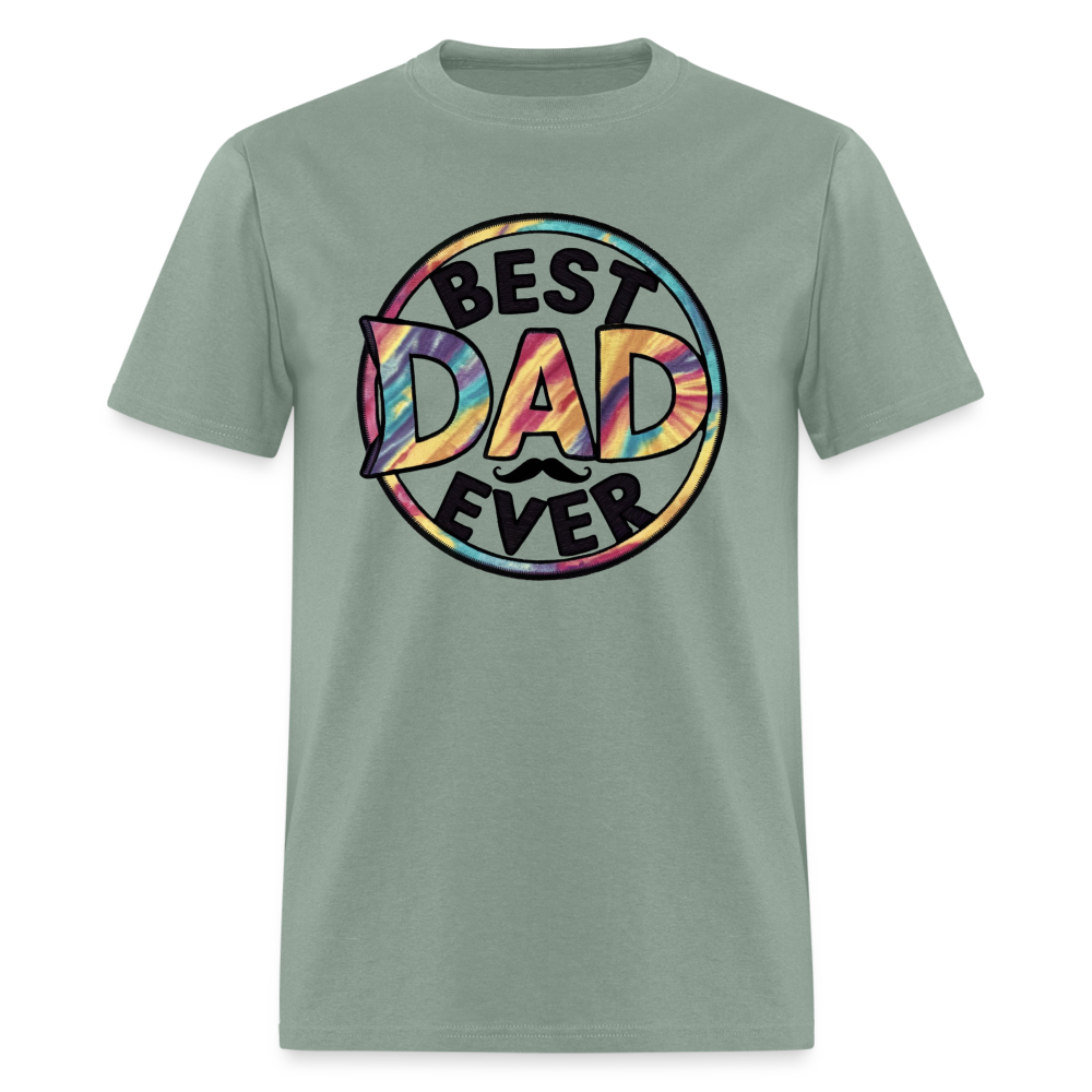 Best Dad Ever Unisex Classic T-Shirt - sage