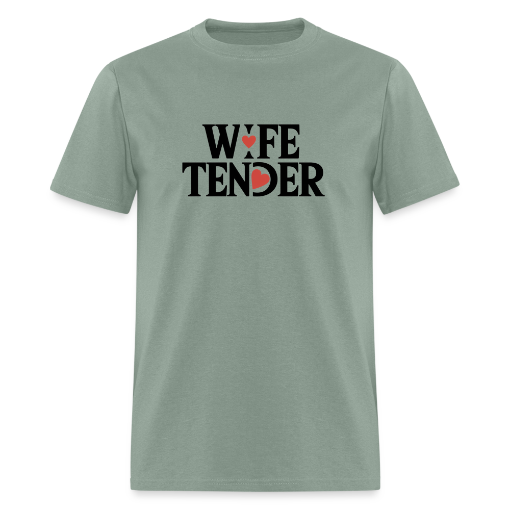 Wife Tender Classic T-Shirt - sage