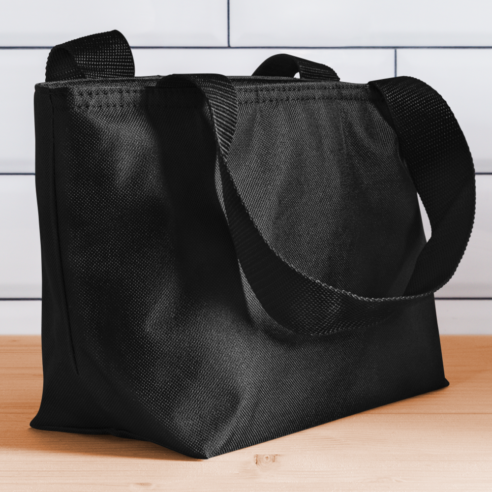 "Best Dad By Par" - Recycled Insulated Lunch Bag - black