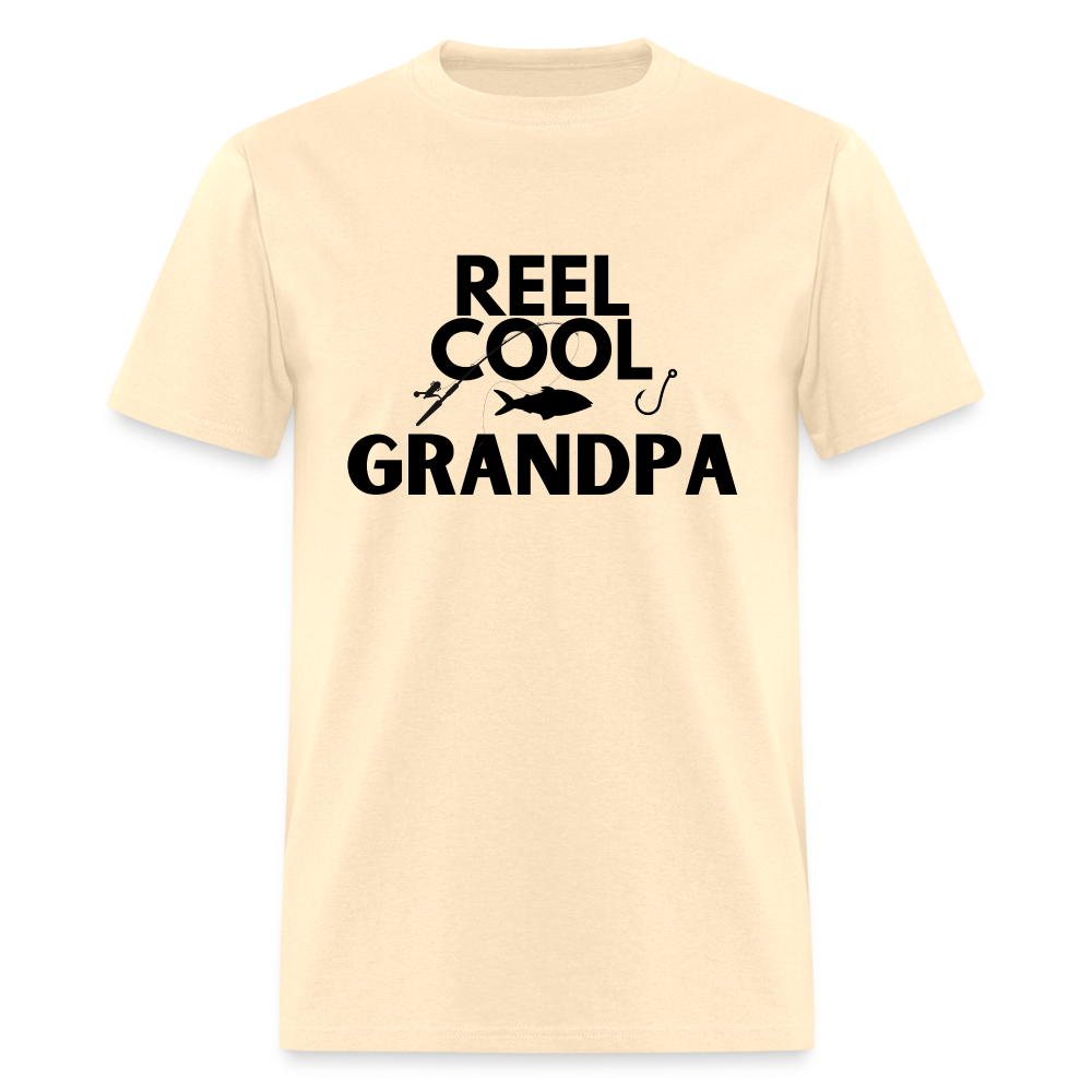 "REEL COOL GRANDPA" - Classic T-Shirt - natural