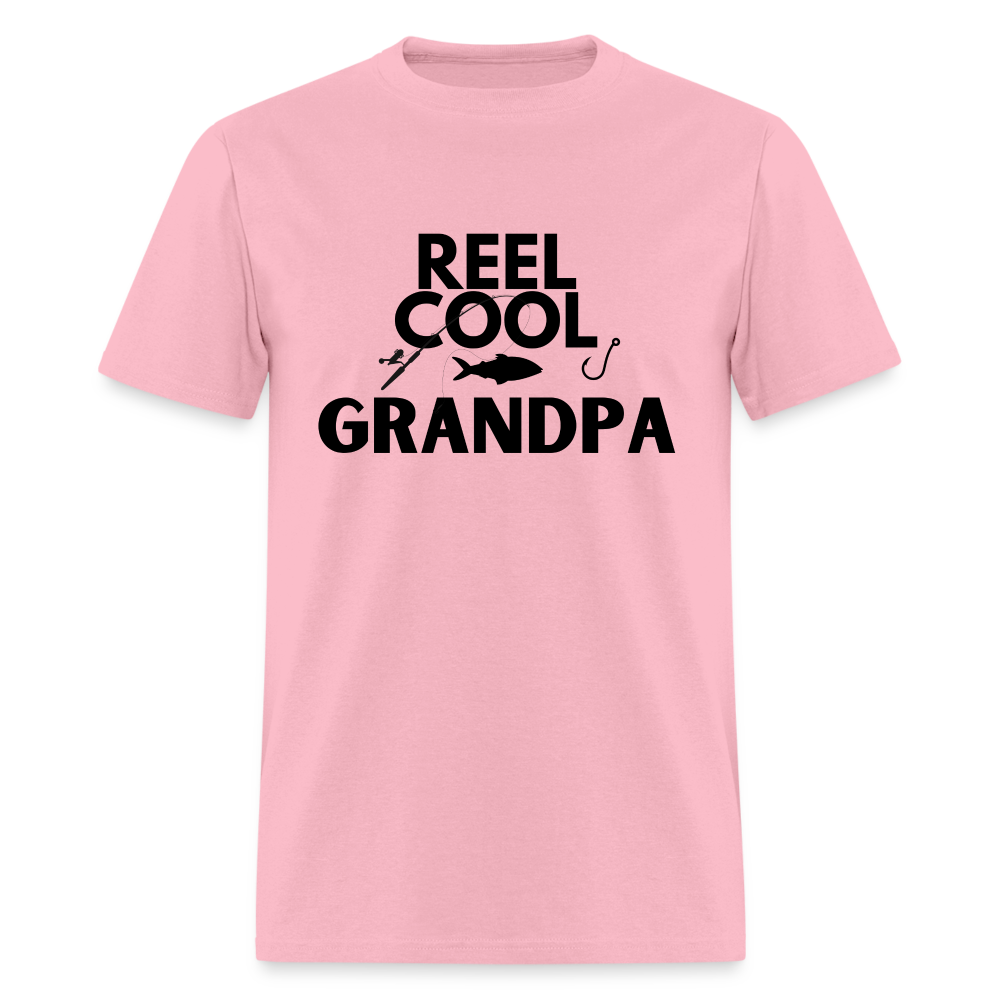 "REEL COOL GRANDPA" - Classic T-Shirt - pink