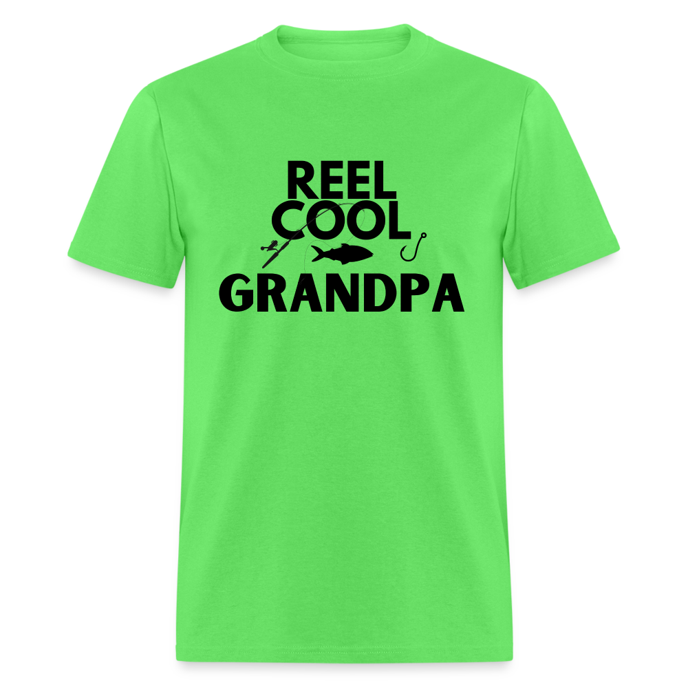 "REEL COOL GRANDPA" - Classic T-Shirt - kiwi