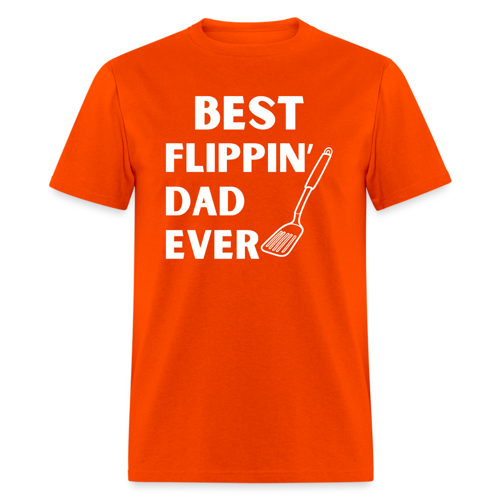 "Best Flippin Dad Ever" - Classic T-Shirt - orange