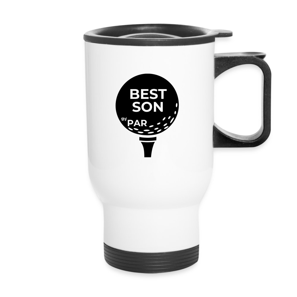 "Best Son By Par" - Travel Mug - white