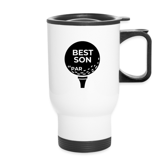 "Best Son By Par" - Travel Mug - white